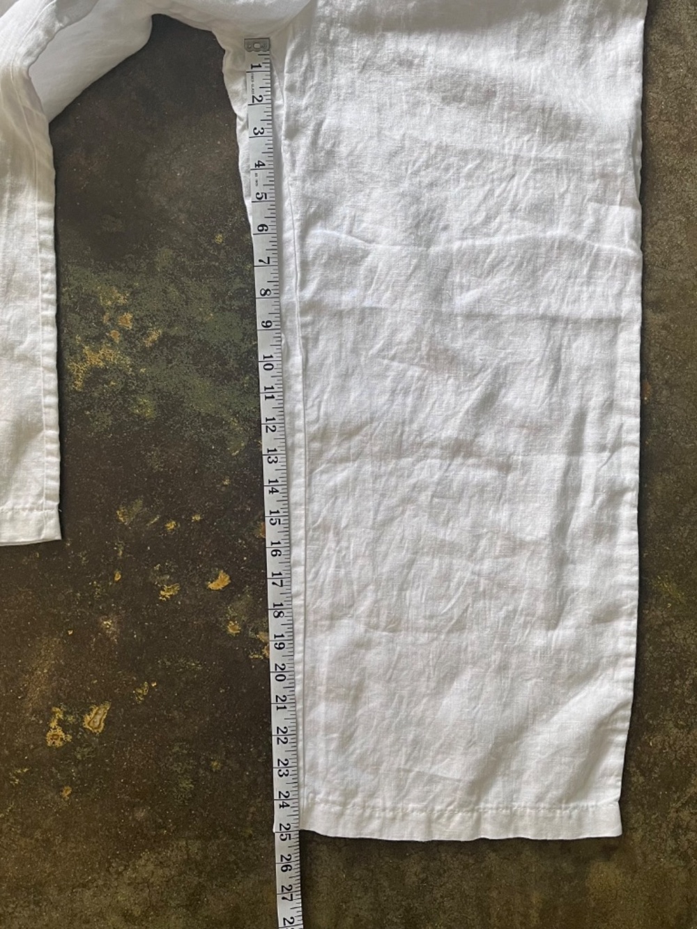 Boden Wide Leg Linen Crop Pants White - Picture 7 of 7